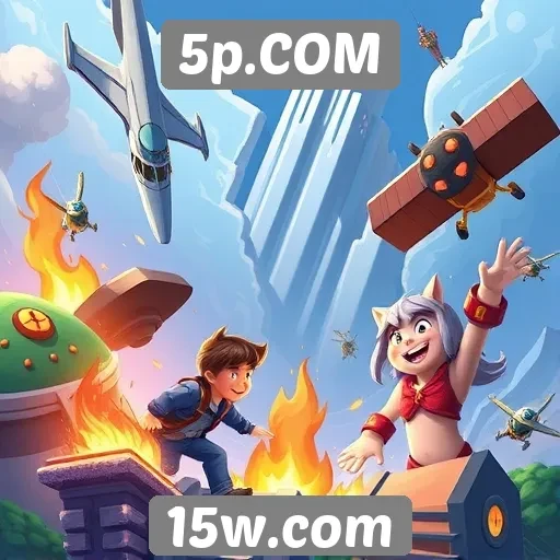 Exploração de jogos populares no 5p.COM