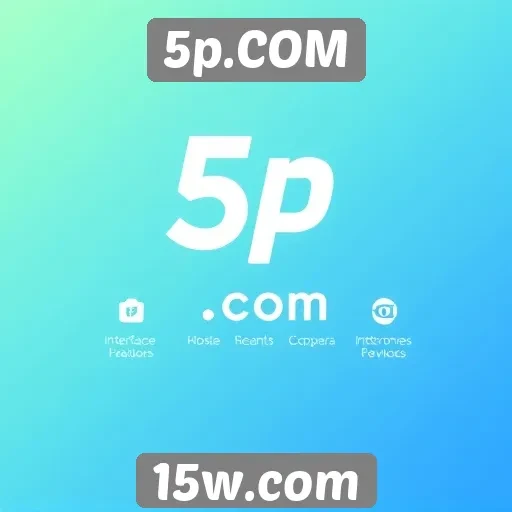 Interface do usuário no 5p.COM é intuitiva e acessível